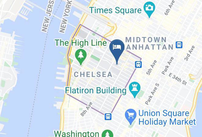 New York - Holiday Inn Express New York City Chelsea Maps