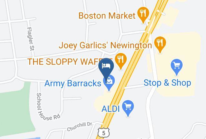 Hartford - Holiday Inn Express Newington Hartford Maps
