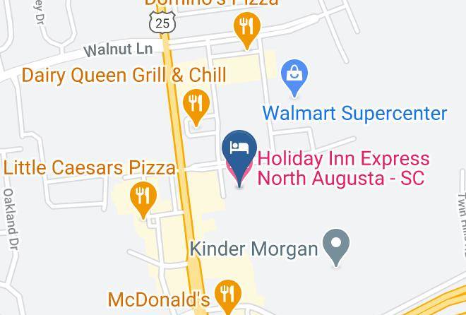 Aiken - Holiday Inn Express North Augusta Sc Maps