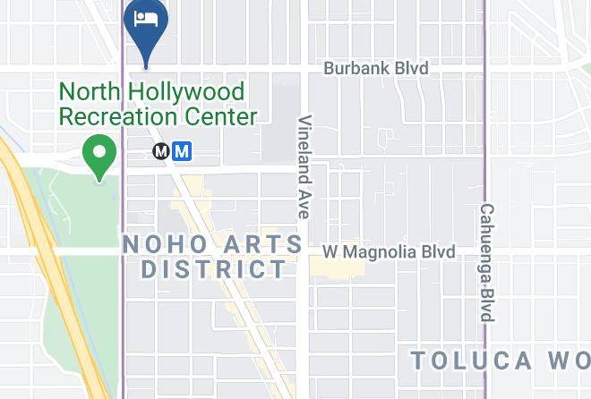 Los Angeles - Holiday Inn Express North Hollywood Burbank Area Maps