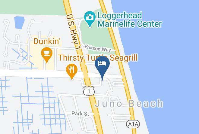Palm Beach - Holiday Inn Express North Palm Beach Oceanview Maps
