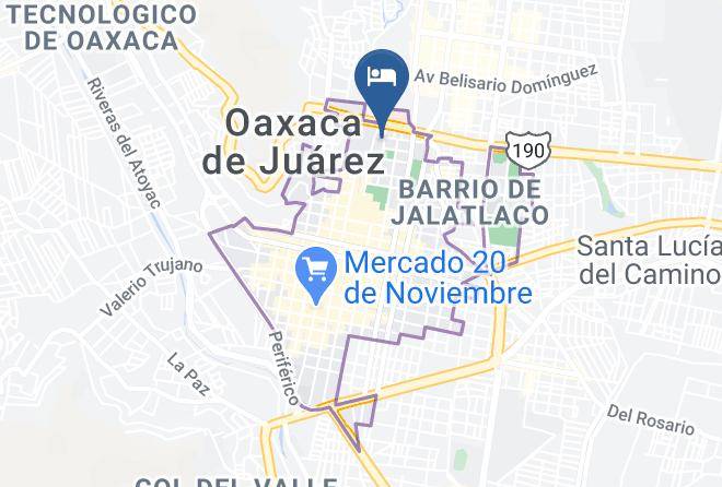 Oaxaca De Juarez - Holiday Inn Express Oaxaca Centro Historico Maps