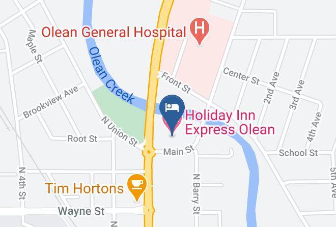 Cattaraugus - Holiday Inn Express Olean Maps