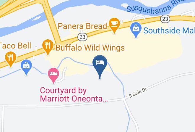 Otsego - Holiday Inn Express Oneonta Maps