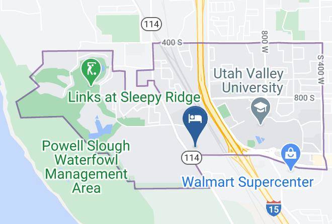 Utah - Holiday Inn Express & Suites Orem North Provo Maps