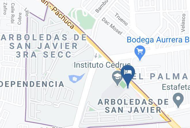 Pachuca De Soto - Holiday Inn Express Pachuca Maps