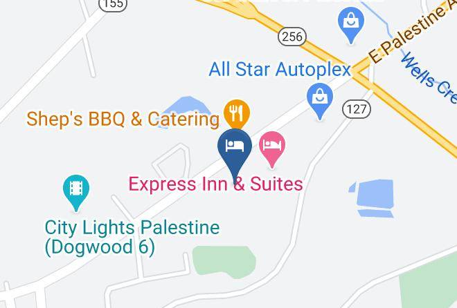 Anderson - Holiday Inn Express Palestine Maps