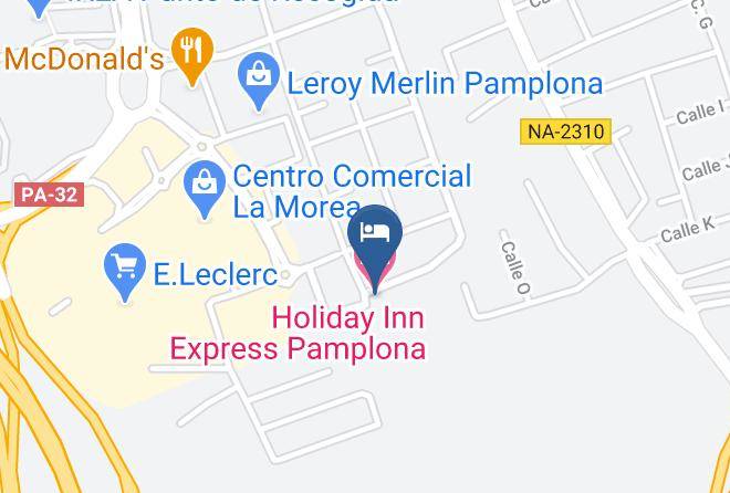 Navarra - Holiday Inn Express Pamplona Maps