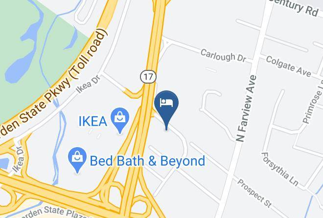 Bergen - Holiday Inn Express Paramus Maps