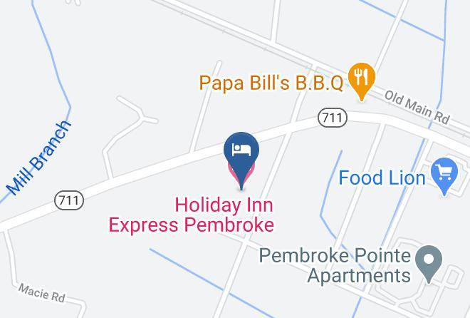 Robeson - Holiday Inn Express Pembroke Maps