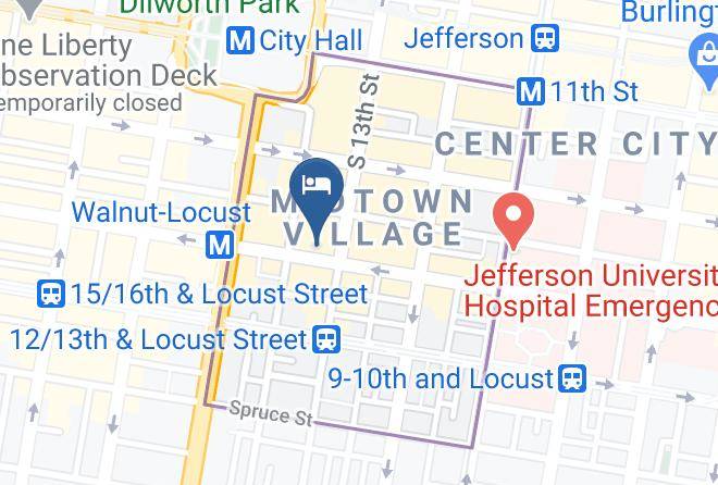 Philadelphia - Holiday Inn Express Philadelphia Midtown Maps