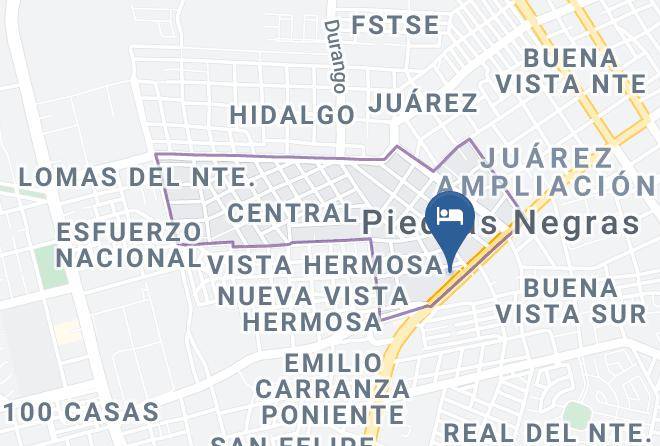 Piedras Negras - Holiday Inn Express Piedras Negras Maps
