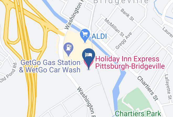 Allegheny - Holiday Inn Express Pittsburgh Bridgeville Maps
