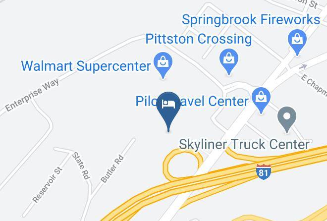 Luzerne - Holiday Inn Express Pittston Scranton Airport Maps