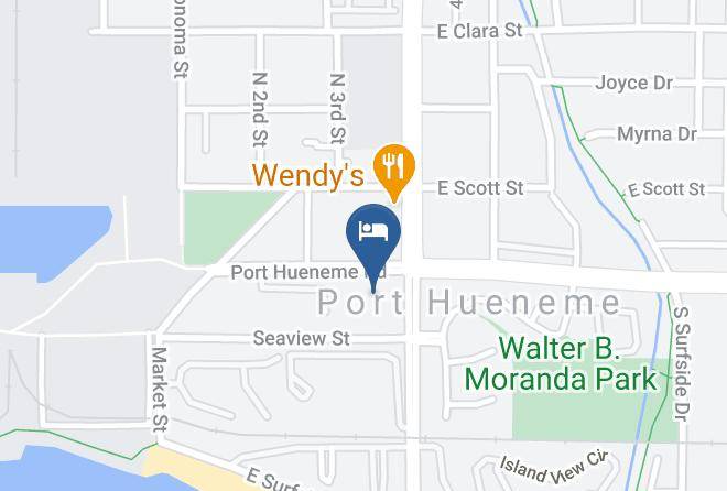 Ventura - Holiday Inn Express Port Hueneme Maps
