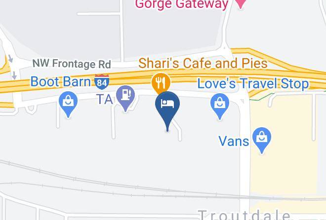 Multnomah - Holiday Inn Express Portland East Troutdale Maps