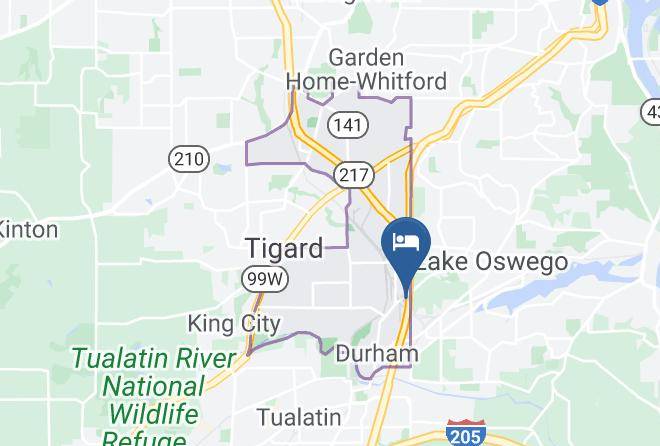 Washington - Holiday Inn Express Portland South Lake Oswego Maps