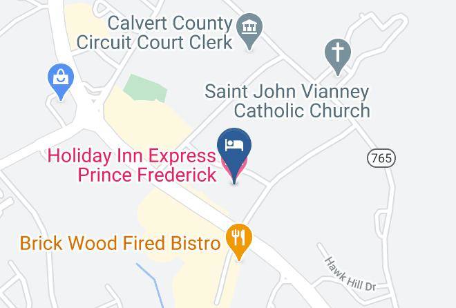 Calvert - Holiday Inn Express Prince Frederick Maps