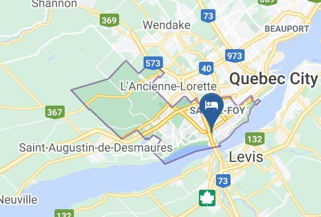 Capitale Nationale - Holiday Inn Express Quebec Sainte Foy Maps