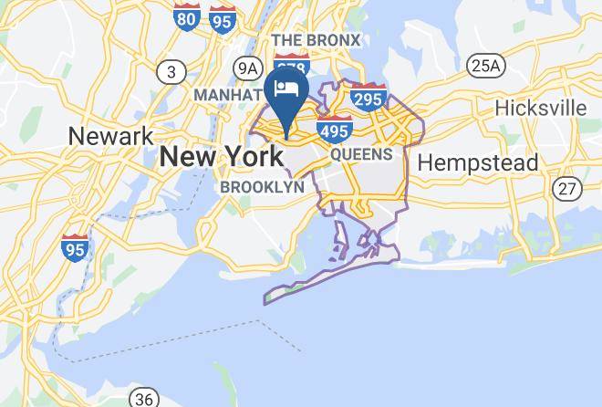 Holiday Inn Express Queens Maspeth Map