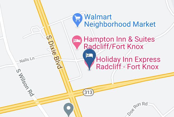 Hardin - Holiday Inn Express Radcliff Fort Knox Maps