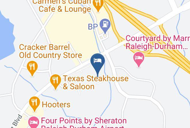 Wake - Holiday Inn Express Raleigh Durham Airport Maps