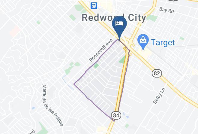 San Mateo - Holiday Inn Express Redwood City Central Maps