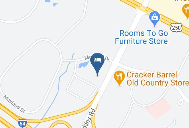 Henrico - Holiday Inn Express Richmond I 64 Short Pump Area Maps