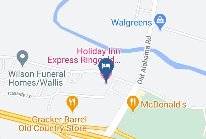 Catoosa - Holiday Inn Express Ringgold Maps