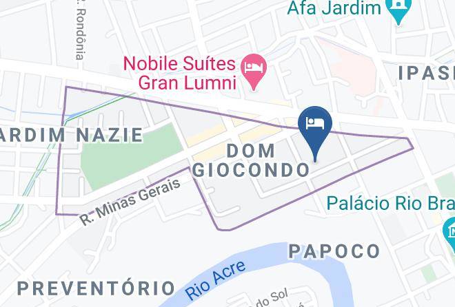 Rio Branco - Holiday Inn Express Rio Branco Maps
