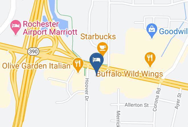 Monroe - Holiday Inn Express Rochester Greece Maps