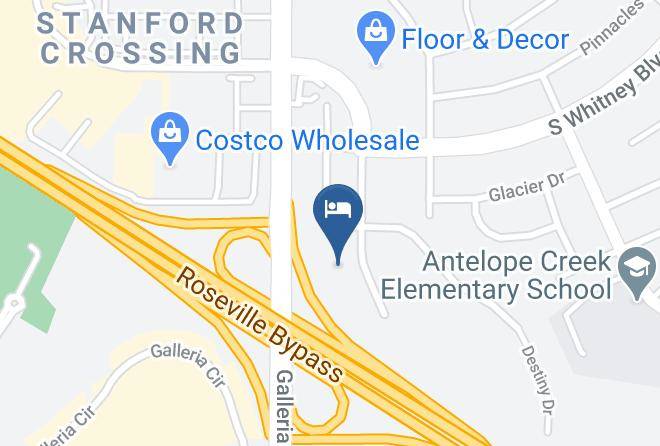 Placer - Holiday Inn Express Rocklin Galleria Area Maps