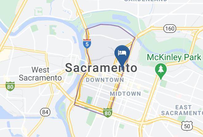 Sacramento - Holiday Inn Express Sacramento Convention Center Maps