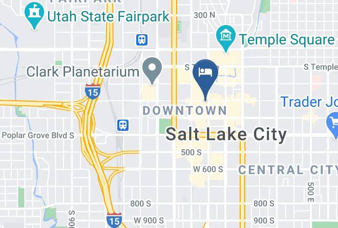 Salt Lake - Holiday Inn Express Salt Lake City Downtown Maps