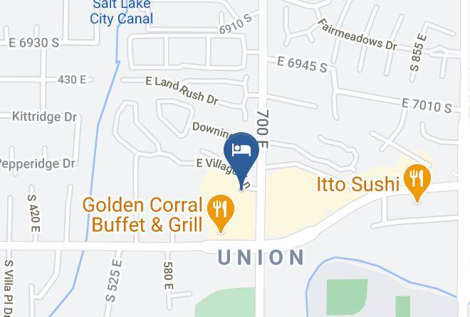 Salt Lake - Holiday Inn Express Salt Lake City South Midvale Maps