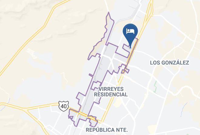 Saltillo - Holiday Inn Express Saltillo Zona Aeropuerto Maps