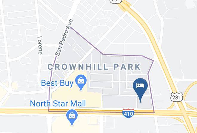 Bexar - Holiday Inn Express San Antonio Airport Maps