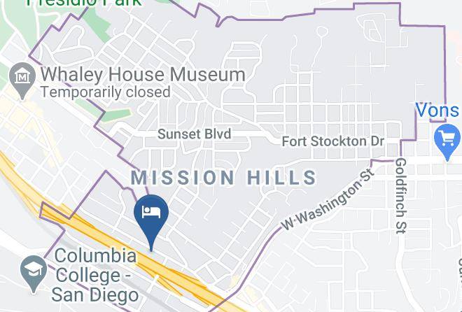 San Diego - Holiday Inn Express San Diego Airport Old Town Maps