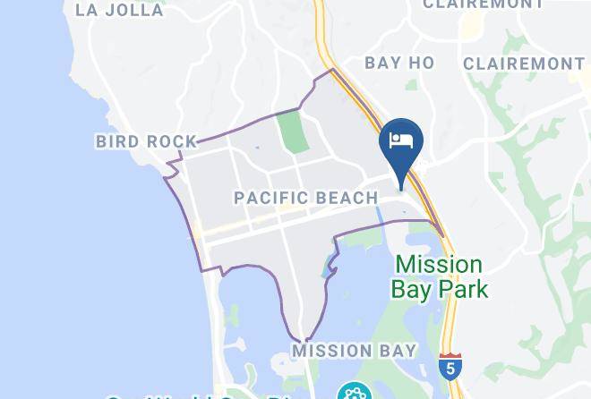 San Diego - Holiday Inn Express San Diego Seaworld Beach Area Maps