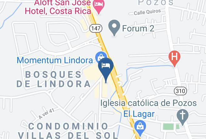 Santa Ana - Holiday Inn Express San Jose Forum Maps