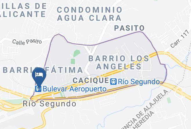 Rio Segundo - Holiday Inn Express San Jose Costa Rica Airport Maps