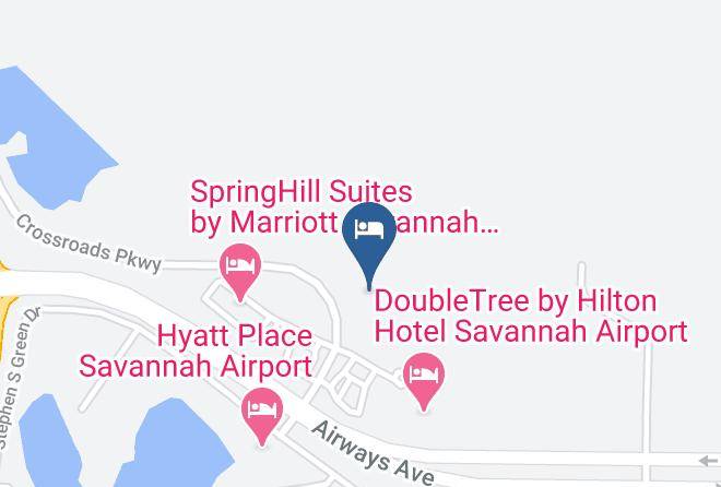 Chatham - Holiday Inn Express Savannah Airport Maps