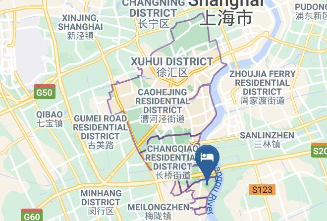 Xuhui District - Holiday Inn Express Shanghai Xuhui Binjiang Maps