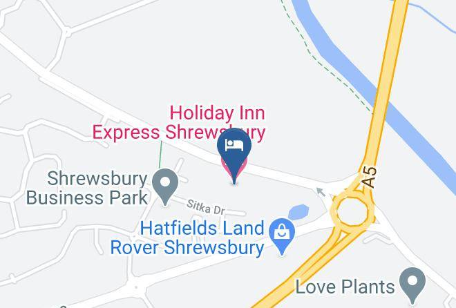 Shropshire - Holiday Inn Express Shrewsbury Maps