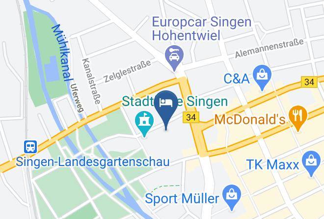 Constance - Holiday Inn Express Singen Maps
