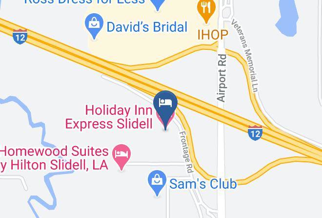 Holiday Inn Express Slidell Map