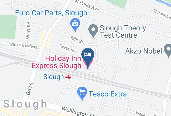 Slough - Holiday Inn Express Slough Maps