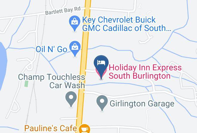 Chittenden - Holiday Inn Express South Burlington Maps
