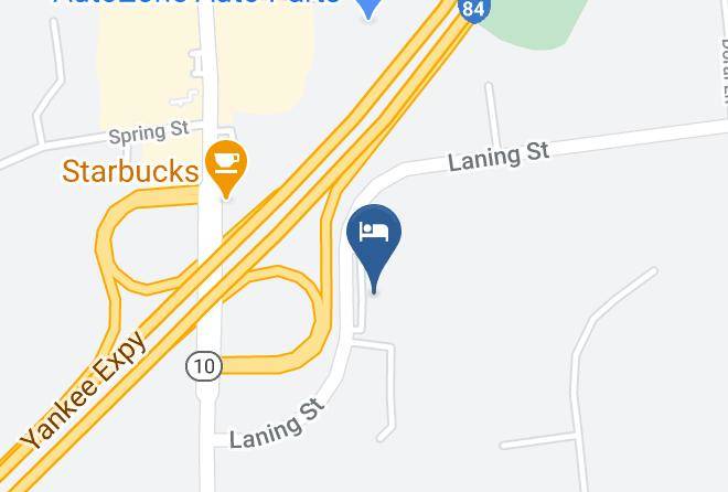 Holiday Inn Express Southington Map