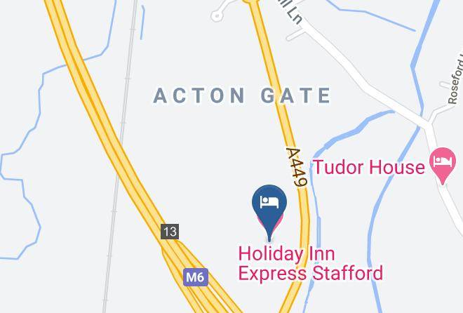 Staffs - Holiday Inn Express Stafford Maps